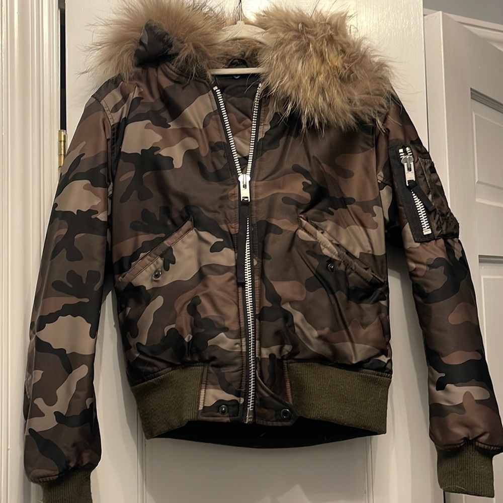 Camo Sam bomber